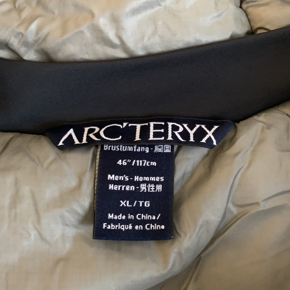 Arc'teryx Primaloft Insulated Men's Jacket XL - Picture 3 of 6